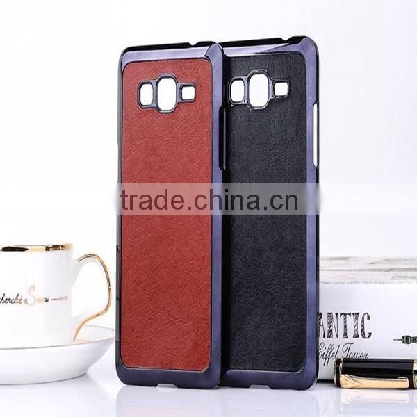 2015 hot selling leather skin hard case for Samsung galaxy a5