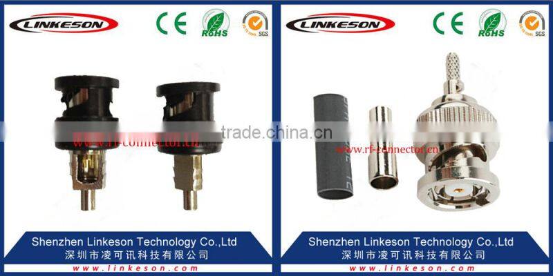 Linkeson BNC plug terminal block connector