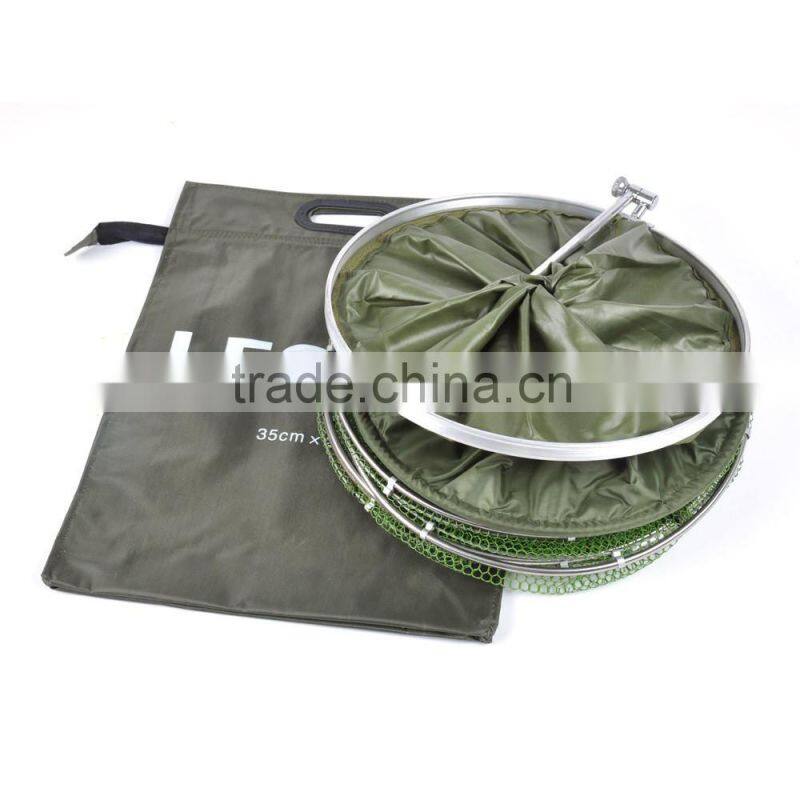 35CM * 2M Fish Net Cage Fishing Tackle Care Creel 5 Layers Collapsible