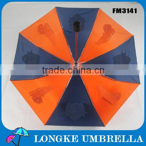 umbrella fashion mini pocket 3 fold umbrlla f/manual open foldable umbrella
