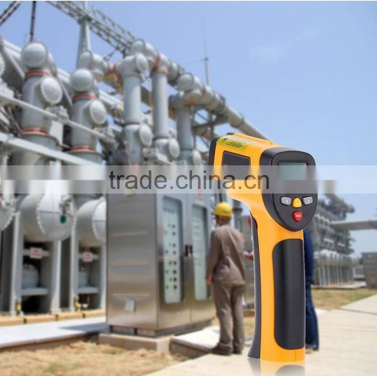 High Precision Non-contact IR Digital Infrared Thermometer Temperature Tester Pyrometer Range -55~650(-58~1202F)