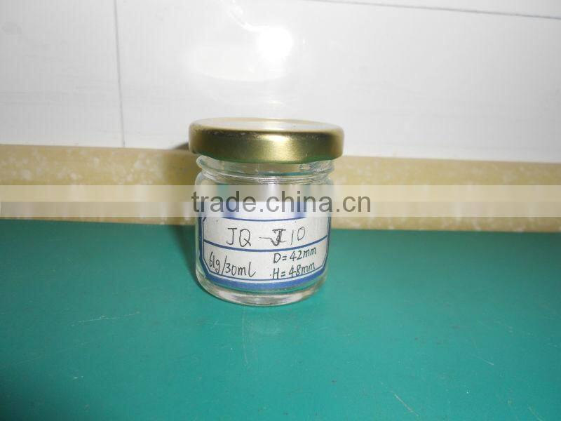30ml mini glass honey and jam jar