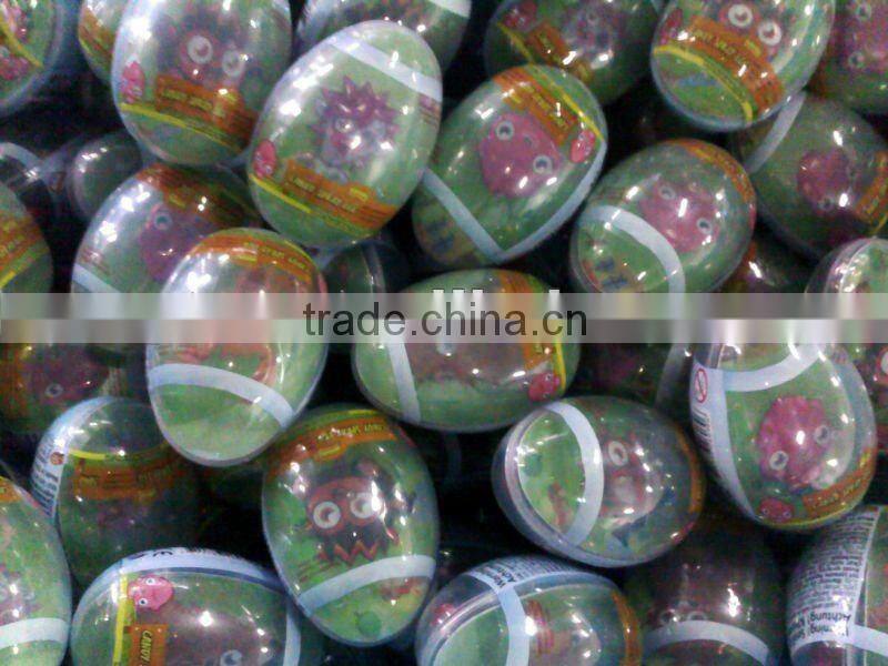 egg shape spray liquid candy