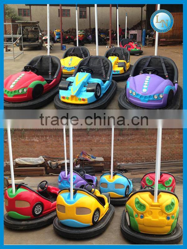 Top quality indoor game car Dodgem double seats childrern electric bumper cars