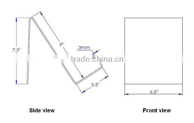 Acrylic book holders/ Book stands/ Book holders/ Store fixture for book stand
