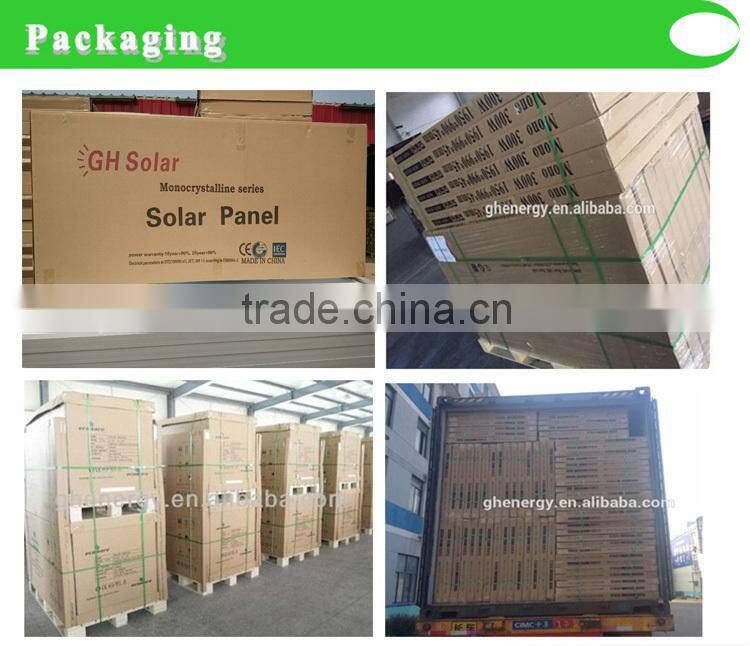 high quality high efficiency solar panel manufacturer in China 300w 310w mono