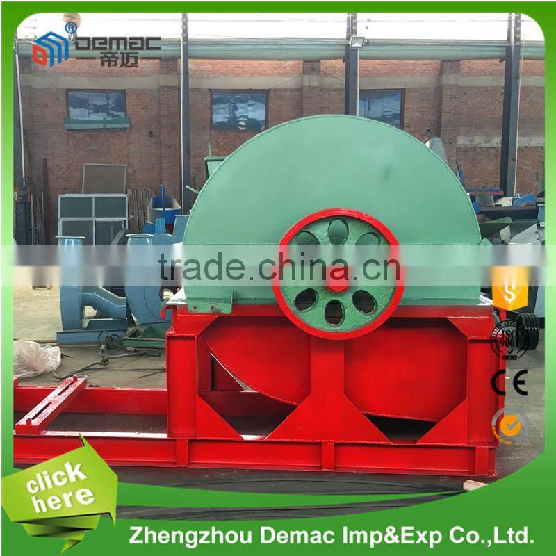 2016 Hot Sale Diesel Animal Bedding wood shaving machine price with large capacity