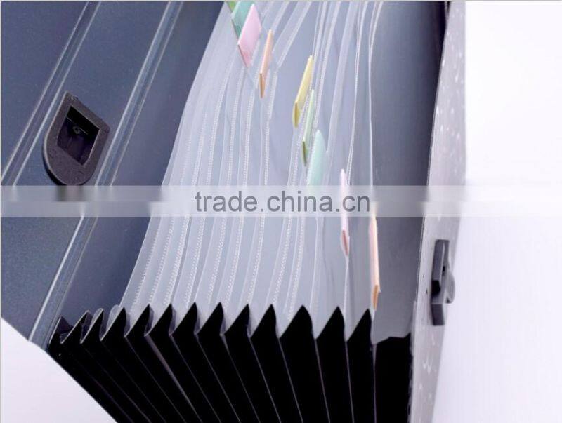 A4/FC Plastic product expanding wallet, pp file folder with 13pockets,high quality office statonery