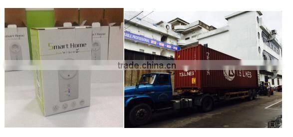 EU / US / UK / AU / CH / FR type plug 16A smart phone APP remote control wifi socket