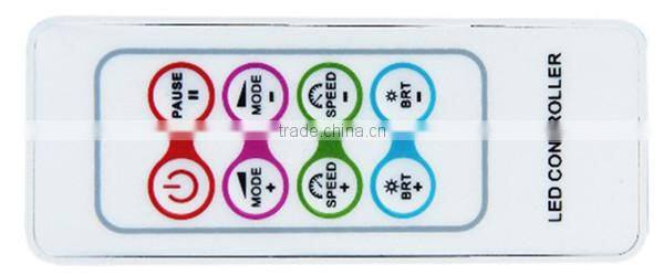 Bincolor touch panel and RF remote control rgb led strip 12v controller