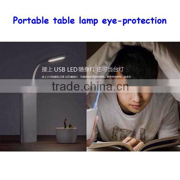 China factory mini flexible USB LED lamp soft light/eye-care