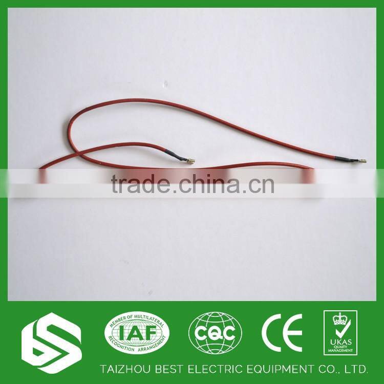 Adjustable thermostat gold-plated halogen quartz heater with lamp 220v