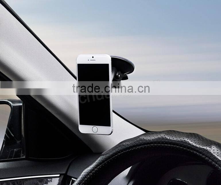 Manufacturing Best-selling Portable Sucker Car Magnetic Phone Mount for iPhone5/5S/5C/6/6 Plus