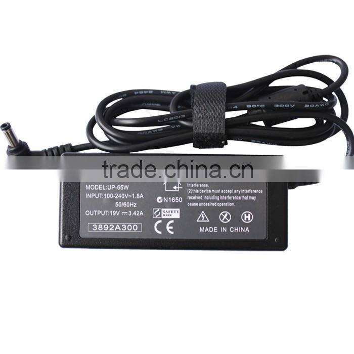 Laptop charger 19V3.42A 65W Ac Adapter For Acer