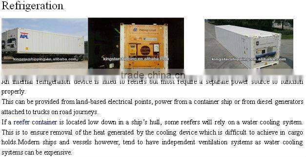 20'RF40RF Reefer Container to Colombo Sri Lanka