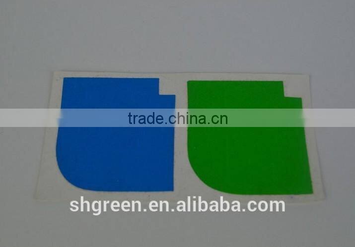 Die-cut fish shape sticker for bottle