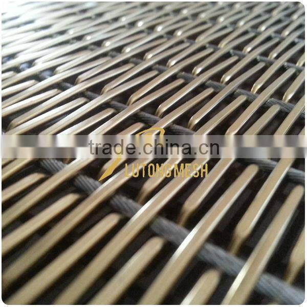 wire mesh for elevator cab interiors decoration