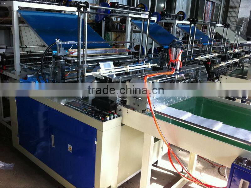 Computer control carry bag making machine