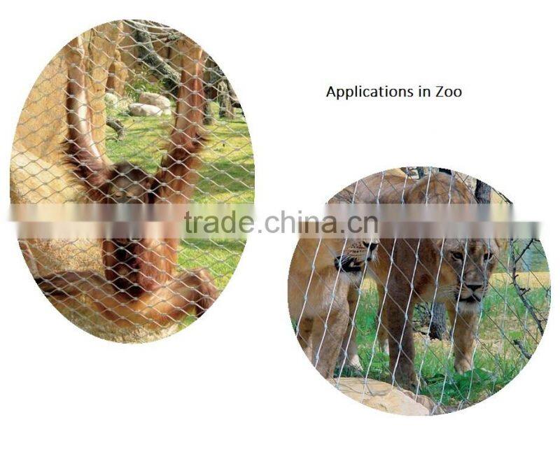 Anping stainless steel zoo cages/free sample
