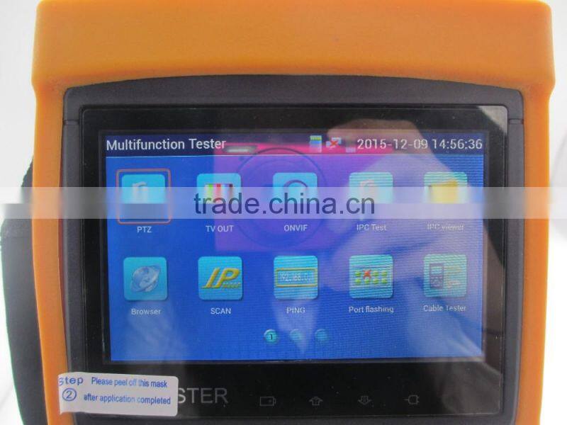 wifi ipc ptz tester lcd cctv security tester IP ptz camera tester 7 inch touch screen