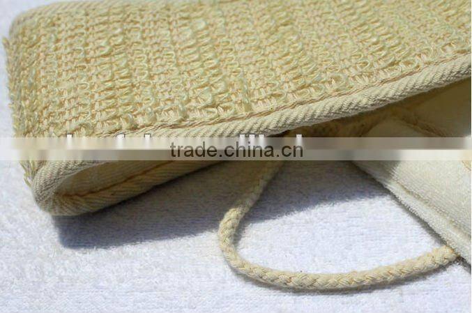 Natural cotton bath belt for sale