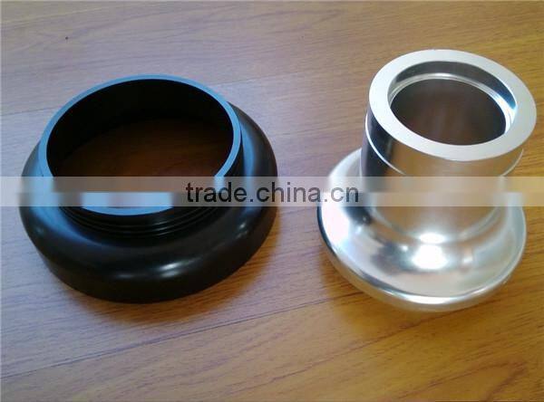 CNC machining oval aluminium auto parts of oil extrusion technical process