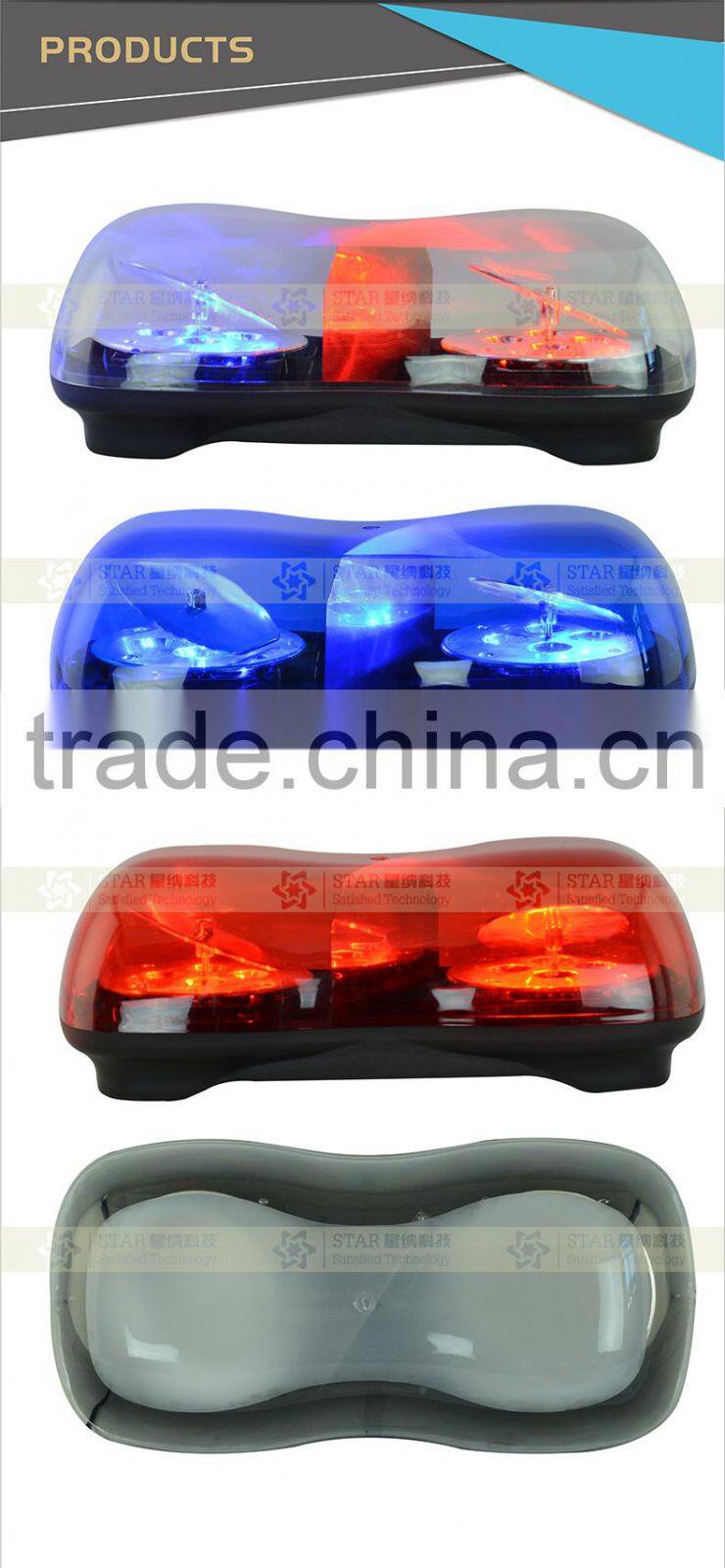 Rotating strobe 12v led mini lightbar TBD-430L