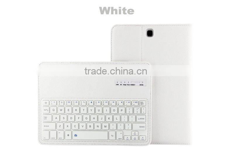 Litchi pattern all-in-one bluetooth keyboard for Samsung 10.1inch T550/T551-SA1055