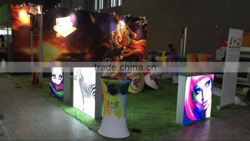new sublimation digital printing stretch backlit Material for light box
