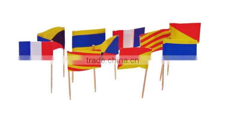 Mini decoration toothpick with flag