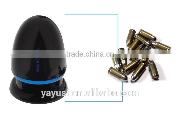 Best selling,mini special feature bullet shape portable speaker for computer mobile phone mp3,3w,MOQ,40 pairs