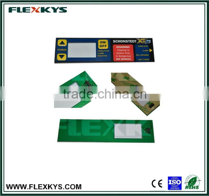 Green PCB printed circuit board electric machine membrane switch keypads