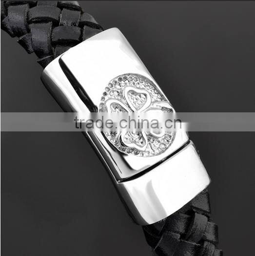 Best Selling Men Braided Leather Handmade Bracelet