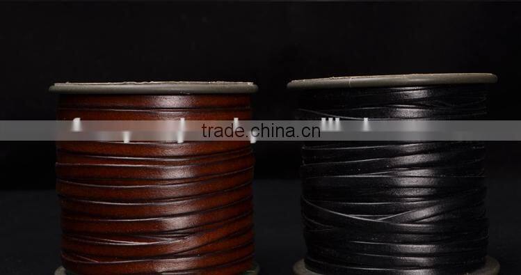 Factory Outlets OEM Belt Flat Leather Strips Wholesale