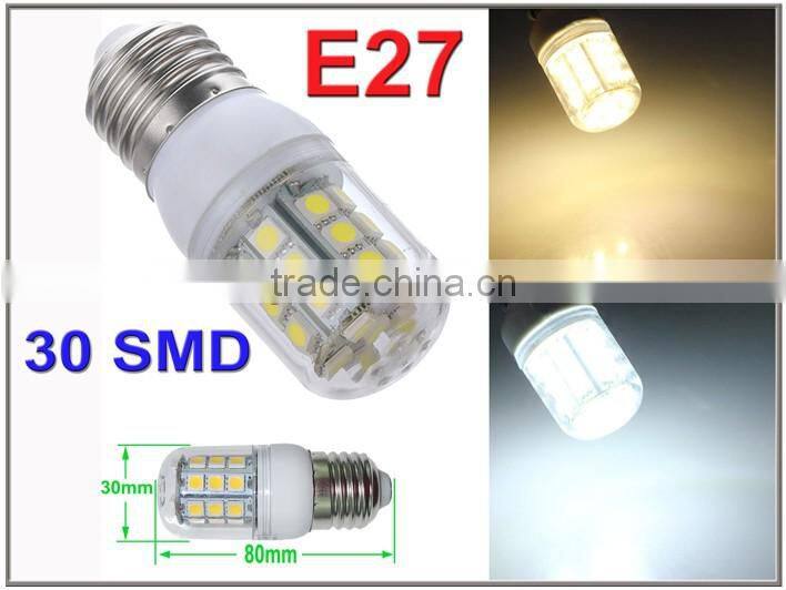 e14 led bulb with 30PCS OF Superbright 5050SMD