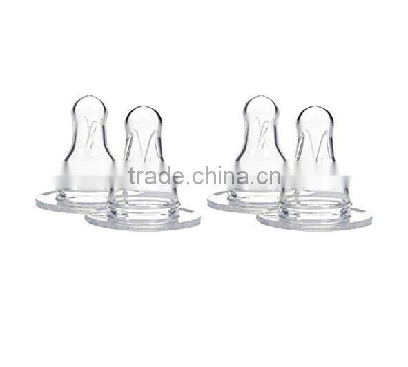 custom baby bottle nipple & Food-grade printing LOGO Baby bottle Teat