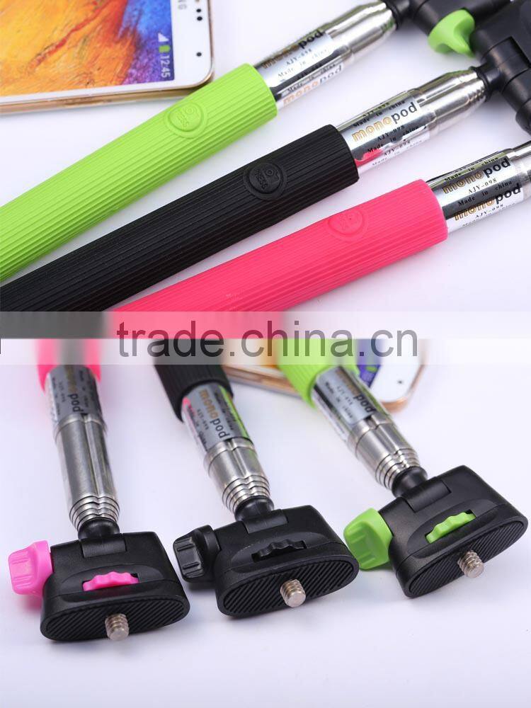 camera wireless monopod with big L shape gripper