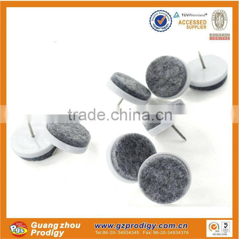 plastic nail glide felt and nail on felt pads