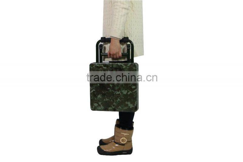 Hot sale Folding chair /military training chair with writing table