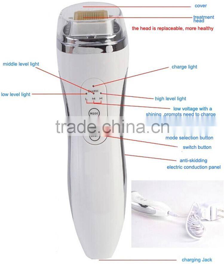 Mini Home use fractional RF skin tightening device fractional rf wrinkle remover