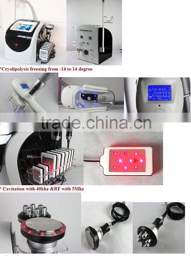 salon lipo shape vacuum massage body slimming shaping Cryotherapy beauty FDA medical equipment