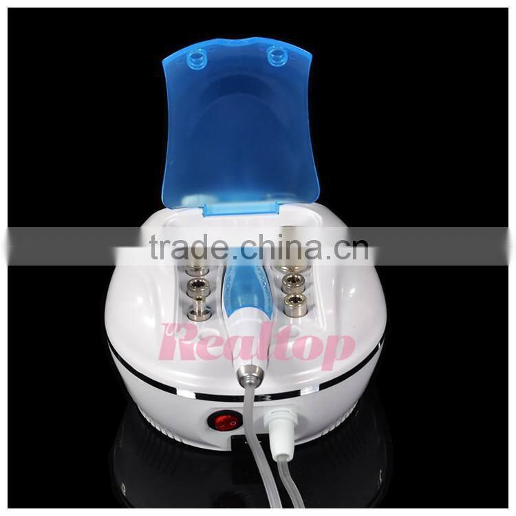 Cheap portable home use beauty care diamond Microdermabrasion skin tightening and facial rejuvenation machine