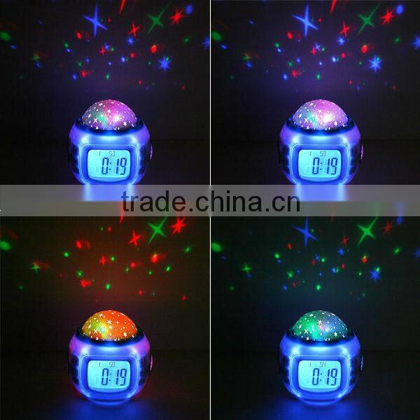 star projector alarm clock