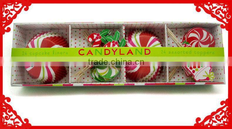 birthday party favors paper decoration cupcake kits customized