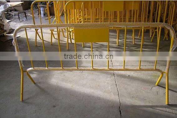 2220x1100mm construction Modular Portable barricade 360 degr welded steel with 3M reflective tape