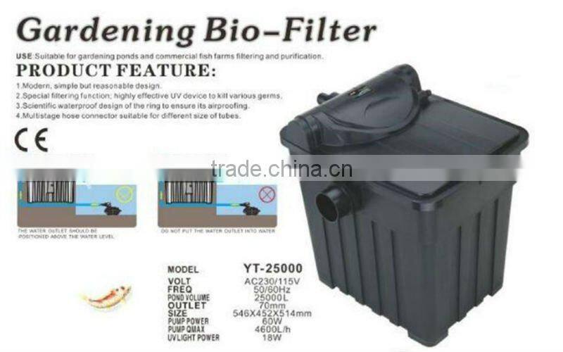 Pond Bio Filter with Big Surface Purification and 30,000 to 60,000L Capacity