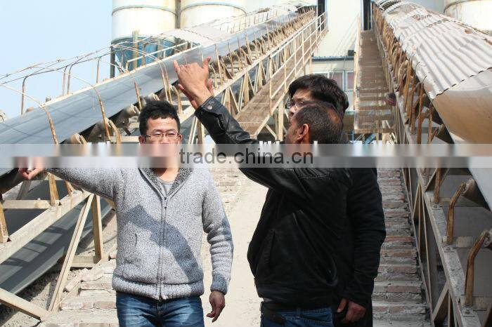 YHZS60m3 mobile concrete batching plant Installed in Czech