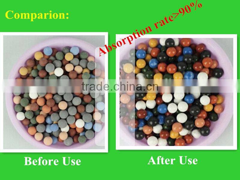 Colorful Negative Ion Ceramic Ball for health drinking water filter