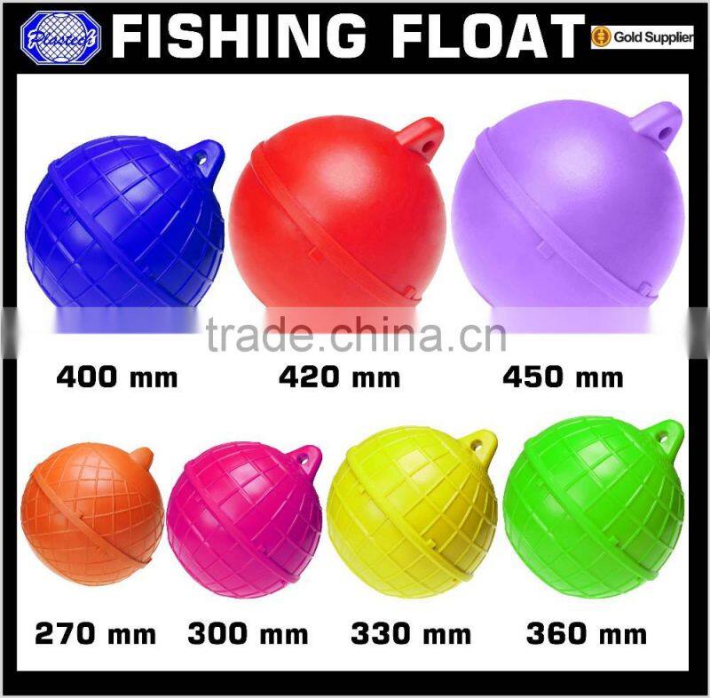 105 mm 500 meter Woking Depth ABS Single Knob Tuna Fishing Buoy
