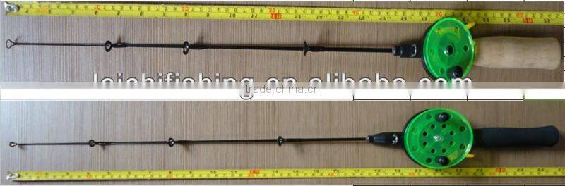 New style EVA handle spool 75 mm ice fishing rod